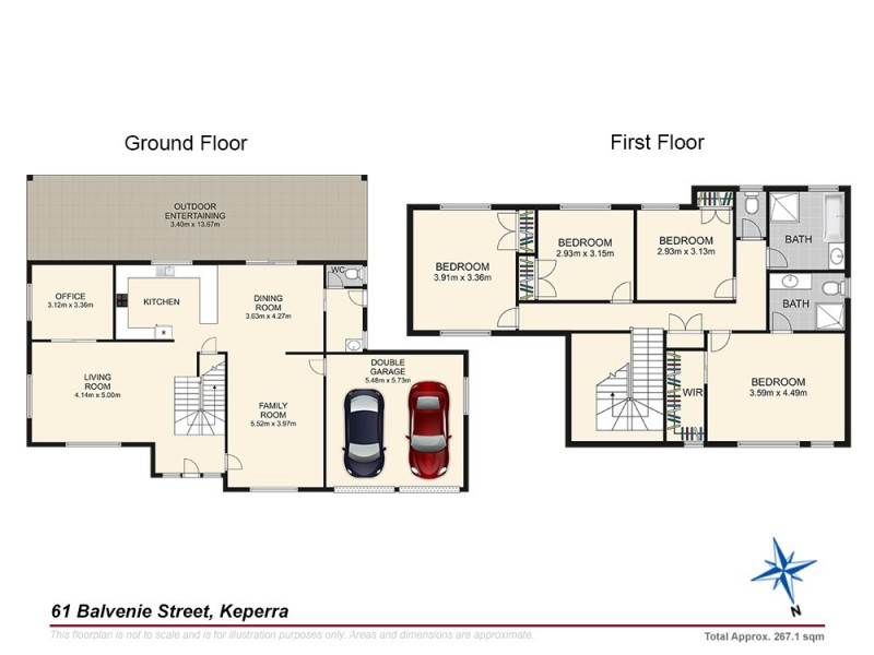 61 Balvenie Street, Keperra QLD 4054 Floorplan
