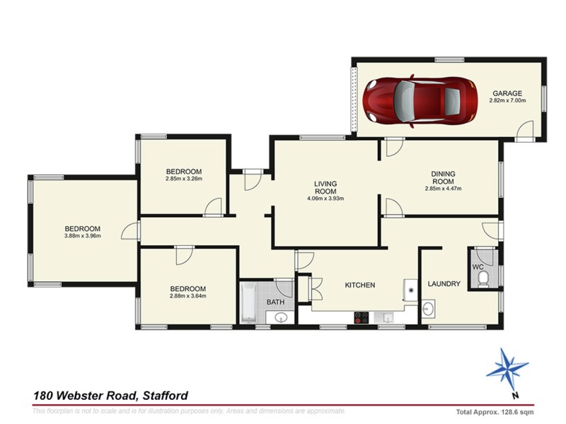 180 Webster Road, Stafford QLD 4053 Floorplan