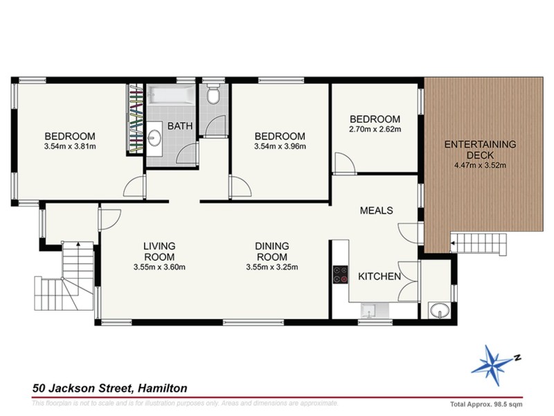 50 Jackson Street, Hamilton QLD 4007 Floorplan
