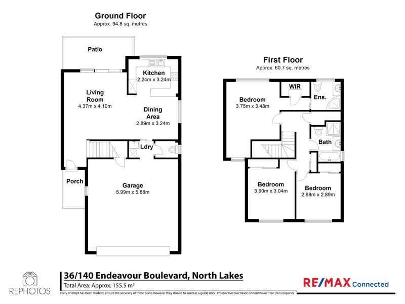 36/140 Endeavour Boulevard, North Lakes QLD 4509 Floorplan