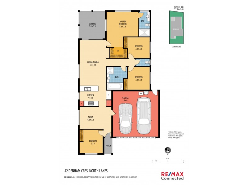 42 Denham Crescent, North Lakes QLD 4509 Floorplan