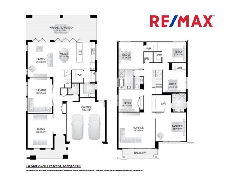 14 Markwell Crescent, Mango Hill QLD 4509 Floorplan