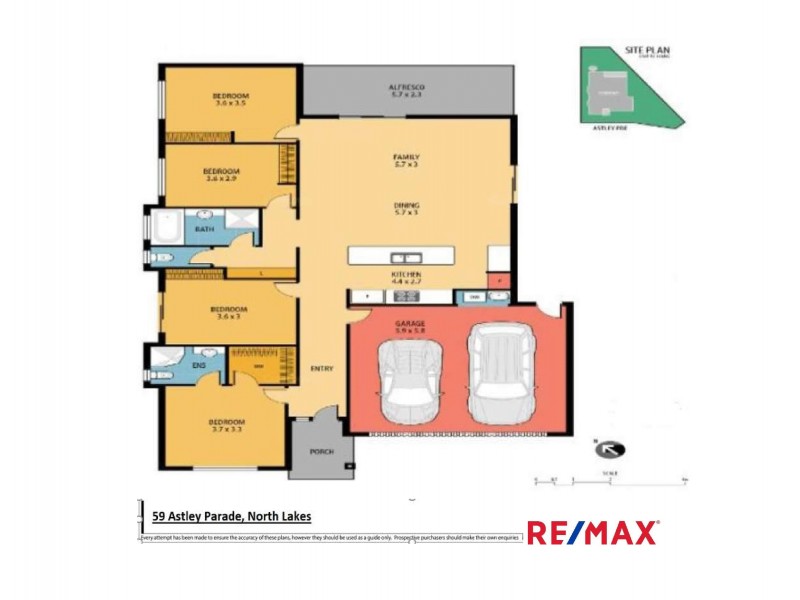 59 Astley Parade, North Lakes QLD 4509 Floorplan