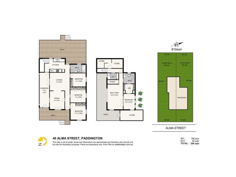 40 Alma Street, Paddington QLD 4064 Floorplan