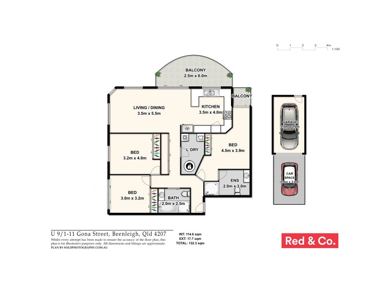 9/1-11 Gona Street, Beenleigh QLD 4207 Floorplan