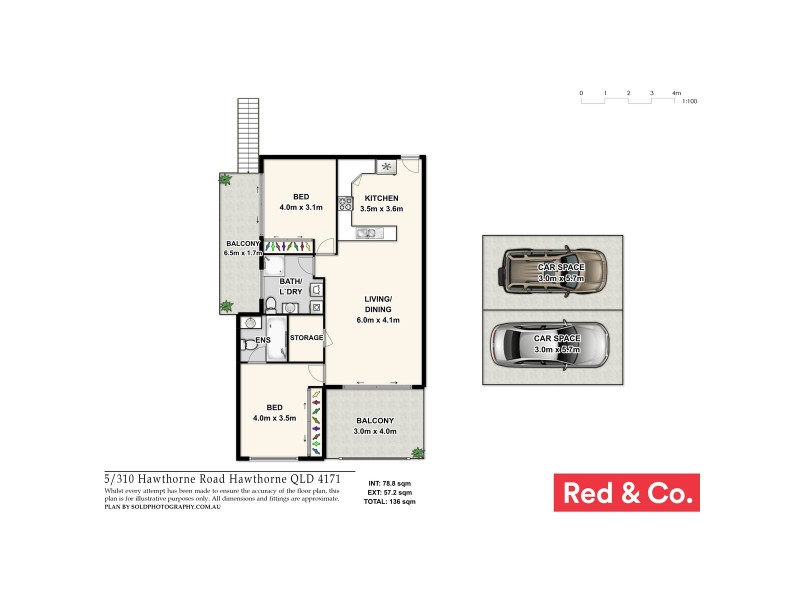 5/310 Hawthorne Road, Hawthorne QLD 4171 Floorplan