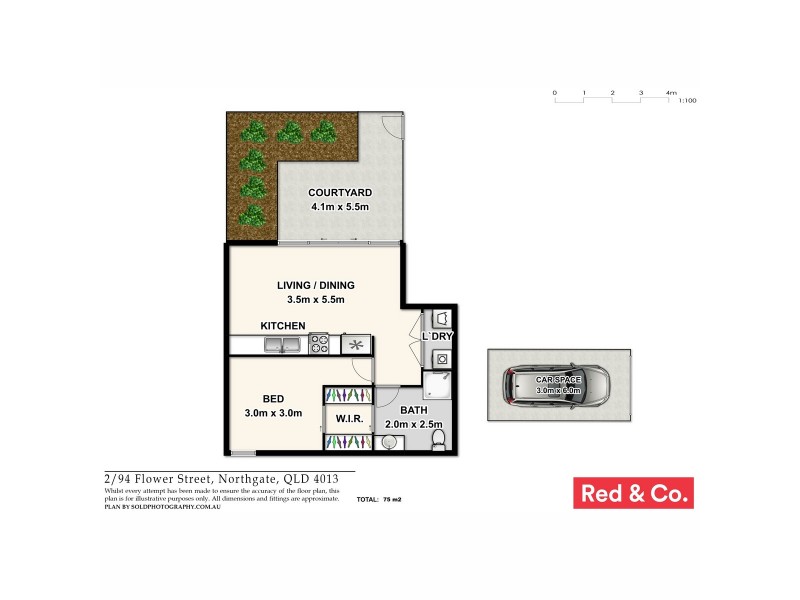 2/94 Flower Street, Northgate QLD 4013 Floorplan