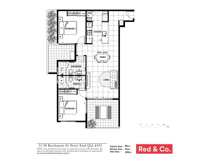 38 Buchanan Street, West End QLD 4101 Floorplan