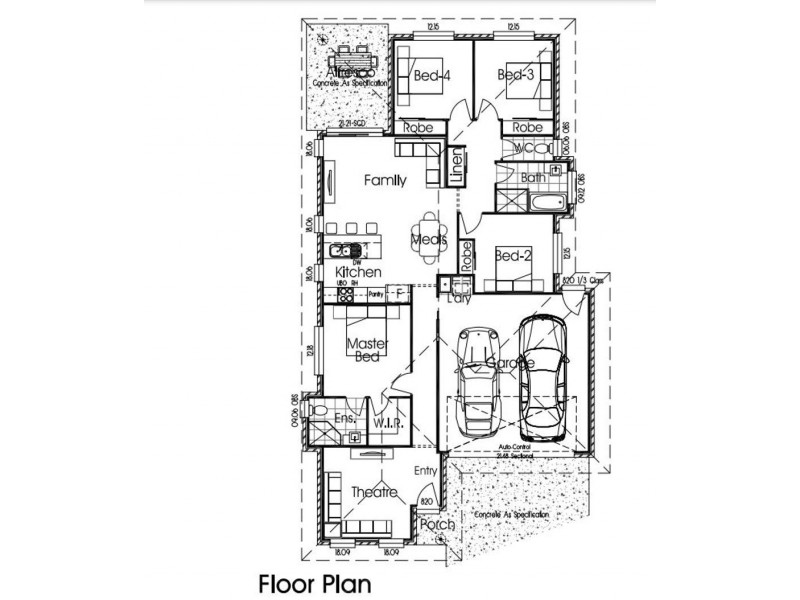 Lot 2134 Bhokara Way, Jimboomba QLD 4280 Floorplan