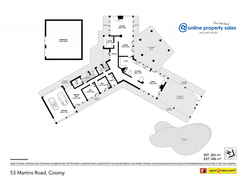 53 Martins Road, Cooroy Mountain QLD 4563 Floorplan
