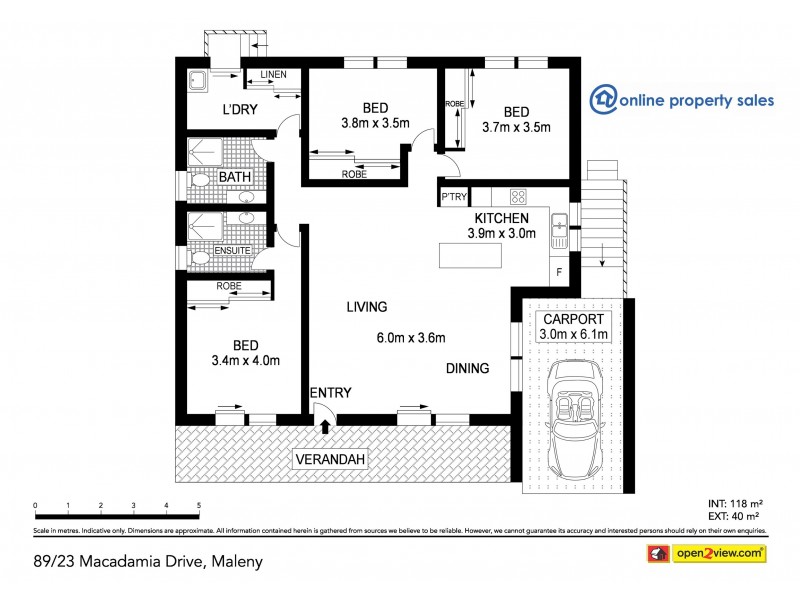 89/23 Macadamia Drive, Maleny QLD 4552 Floorplan