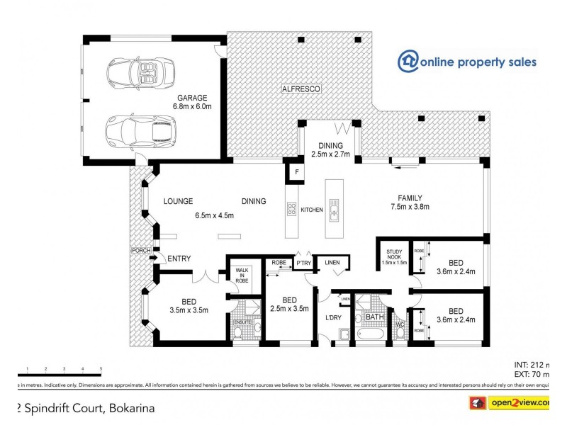 12 Spindrift Court, Bokarina QLD 4575 Floorplan