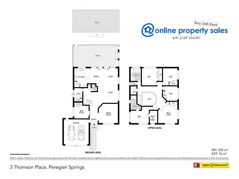 3 Thomson Place, Peregian Springs QLD 4573 Floorplan