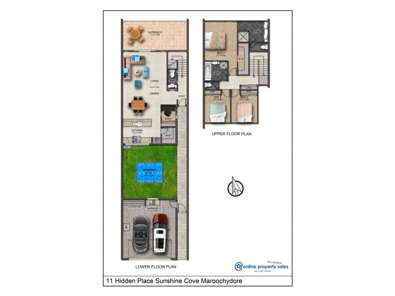 11 Hidden Place, Maroochydore QLD 4558 Floorplan