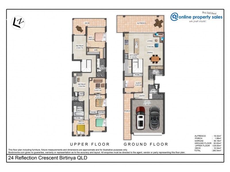 24 Reflection Crescent, Birtinya QLD 4575 Floorplan