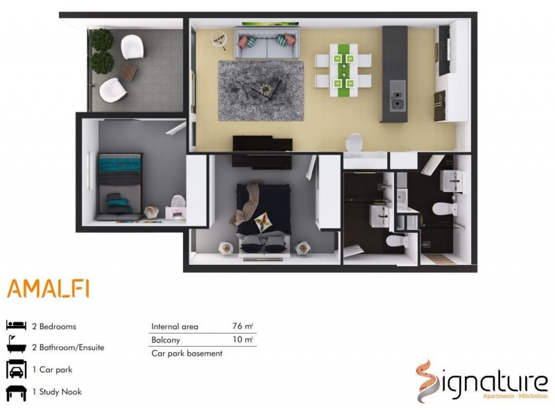 ID: 2805910/132 Osborne Road, Mitchelton QLD 4053 Floorplan