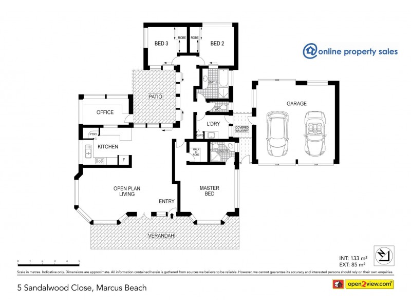 5 Sandalwood Close, Marcus Beach QLD 4573 Floorplan