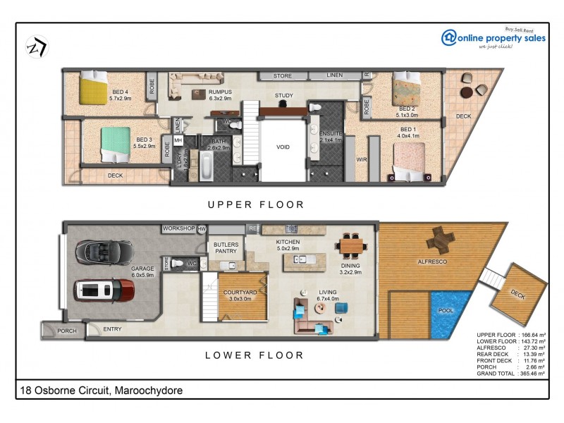 18 Osborne Circuit, Maroochydore QLD 4558 Floorplan