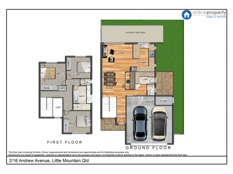2/16 Andrew Avenue, Little Mountain QLD 4551 Floorplan
