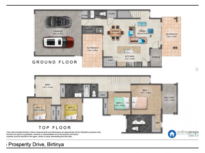 55 Prosperity Drive, Birtinya QLD 4575 Floorplan