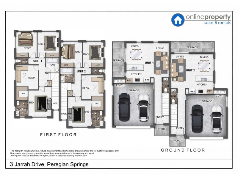2/3 Jarrah Drive, Peregian Springs QLD 4573 Floorplan