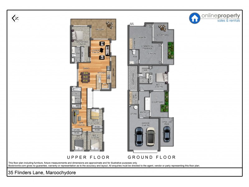 35 Flinders Lane, Maroochydore QLD 4558 Floorplan