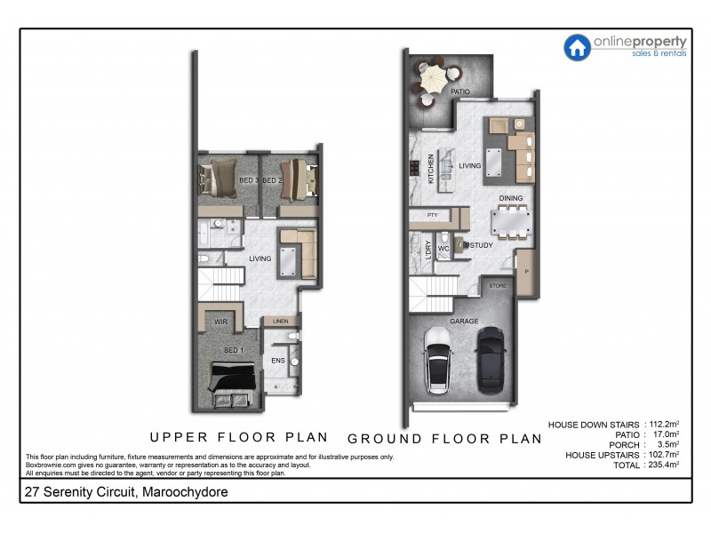27 Serenity Circuit, Maroochydore QLD 4558 Floorplan