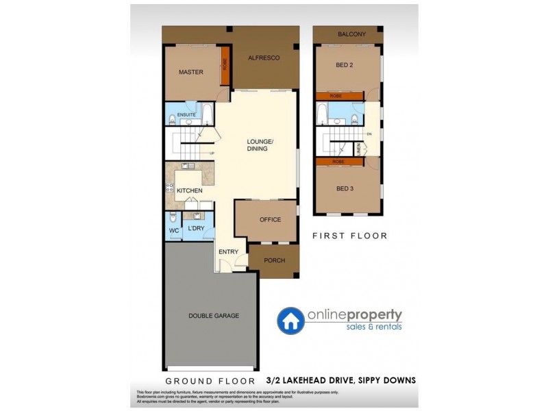 3/2 Lakehead Drive, Sippy Downs QLD 4556 Floorplan