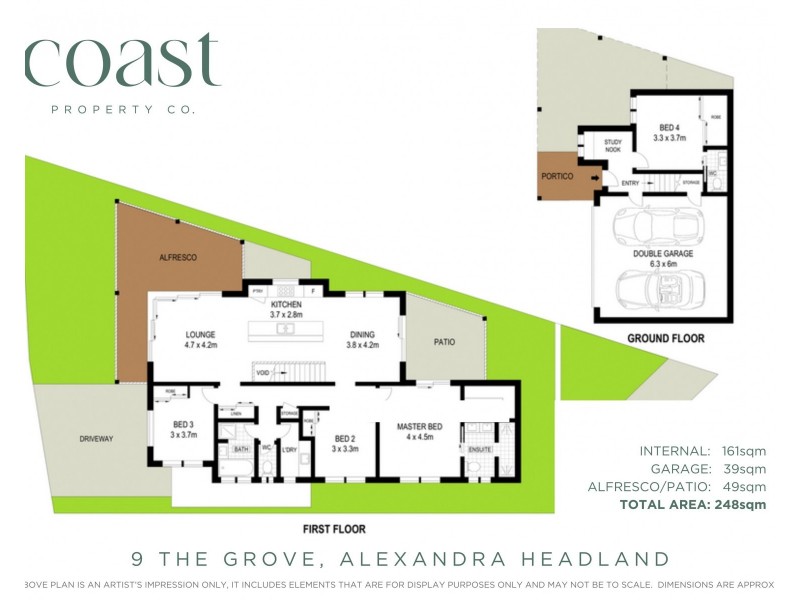 9 The Grove, Alexandra Headland QLD 4572 Floorplan
