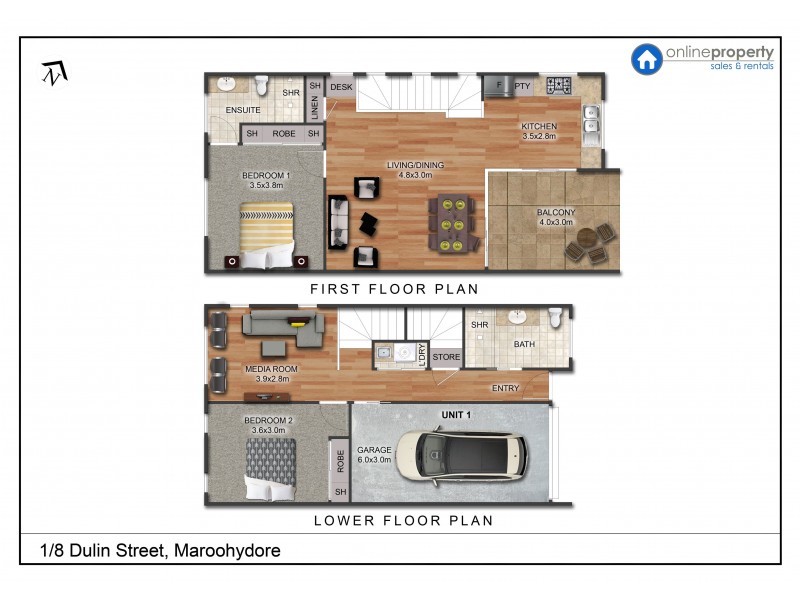 8 Dulin Street, Maroochydore QLD 4558 Floorplan