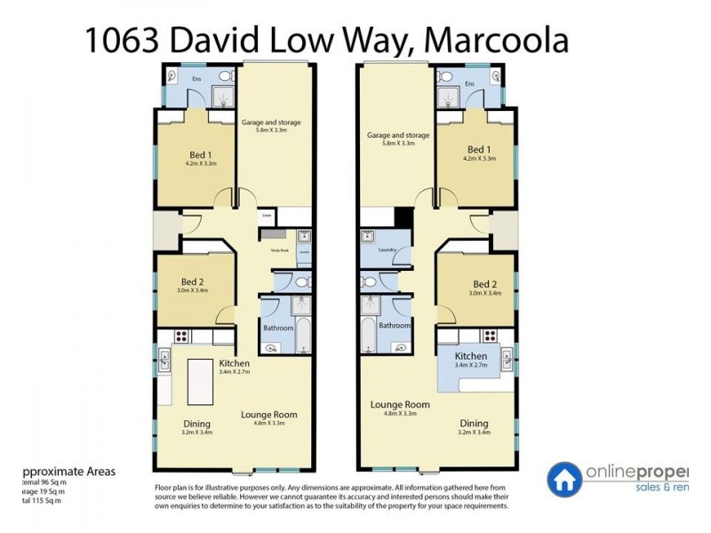 1063A David Low Way, Marcoola QLD 4564 Floorplan