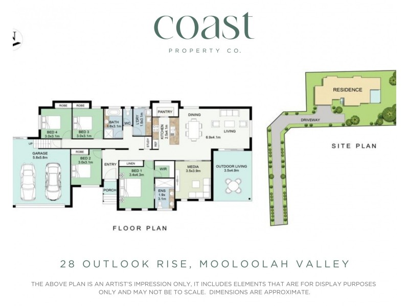 28 Outlook Rise, Mooloolah Valley QLD 4553 Floorplan