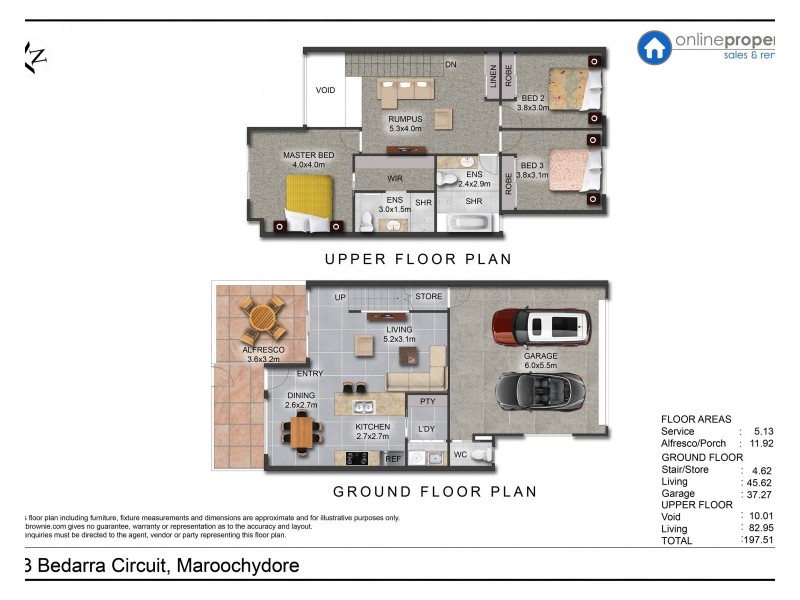 63 Bedarra Circuit, Maroochydore QLD 4558 Floorplan