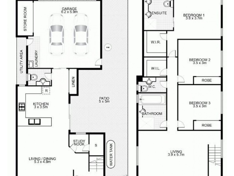 8 Macleay Lane, Maroochydore QLD 4558 Floorplan
