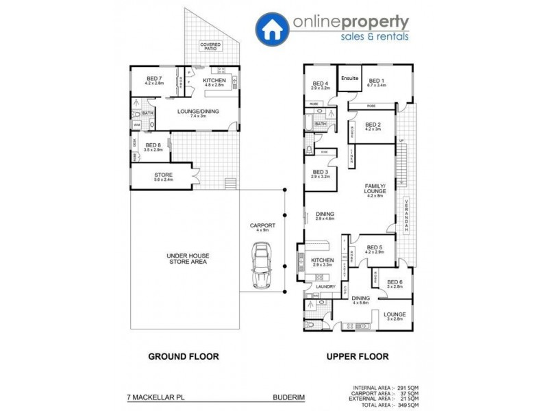 7 Mackellar Place, Buderim QLD 4556 Floorplan
