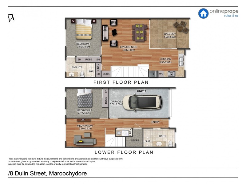 1/8 Dulin Street, Maroochydore QLD 4558 Floorplan