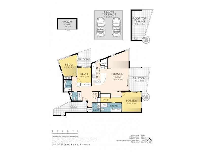 37/51 Grand Parade, Parrearra QLD 4575 Floorplan