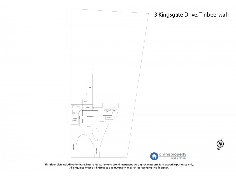 3 Kingsgate Drive, Tinbeerwah QLD 4563 Floorplan