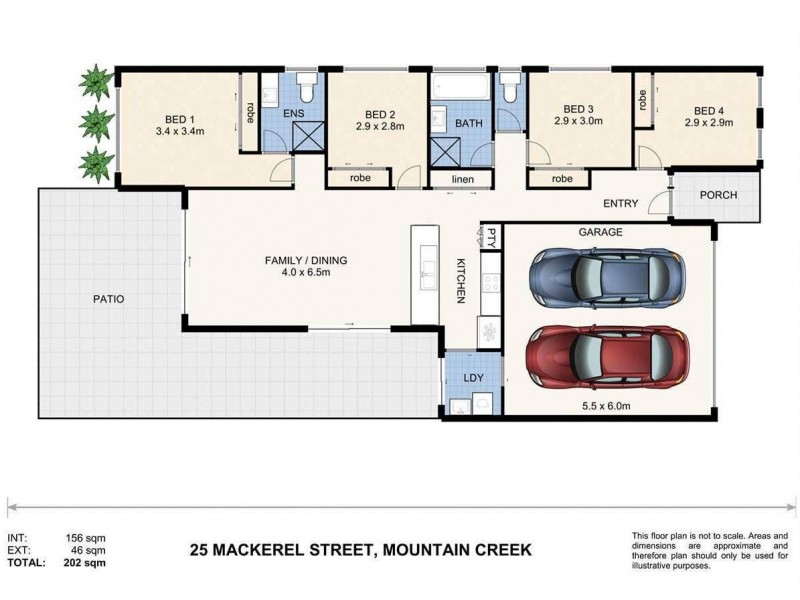 25 Mackerel Street, Mountain Creek QLD 4557 Floorplan