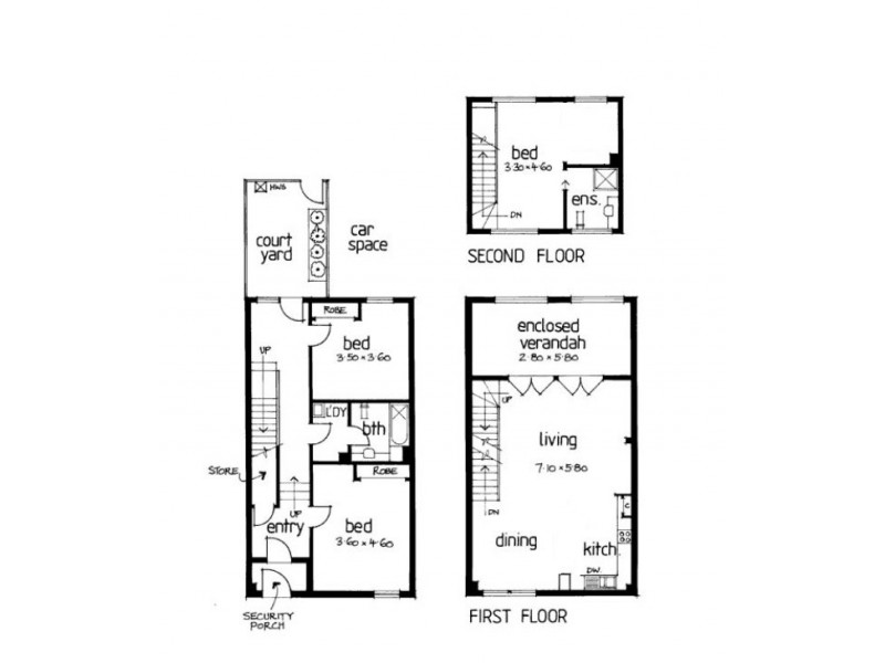 66 Tinning Street, Brunswick VIC 3056 Floorplan