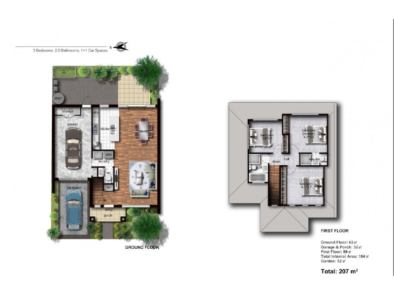 6a Davies Street, Hadfield VIC 3046 Floorplan