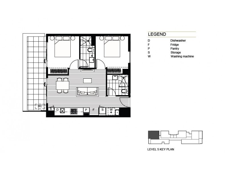 505/85 Nicholson Street, Brunswick East VIC 3057 Floorplan