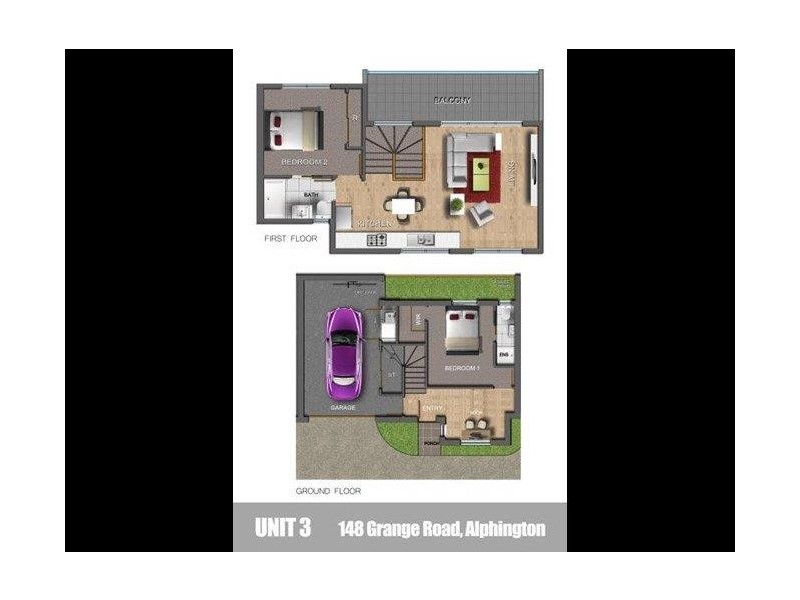 2/148 Grange Road, Fairfield VIC 3078 Floorplan