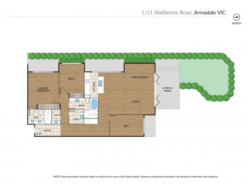 1/11 Wattletree Road, Armadale VIC 3143 Floorplan