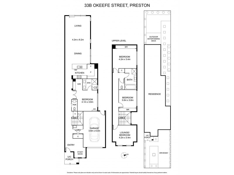 33B O’Keefe Street, Preston VIC 3072 Floorplan