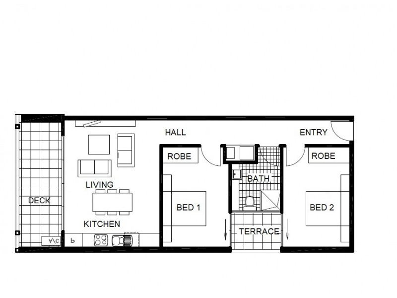 202/32 Breese Street, Brunswick VIC 3056 Floorplan