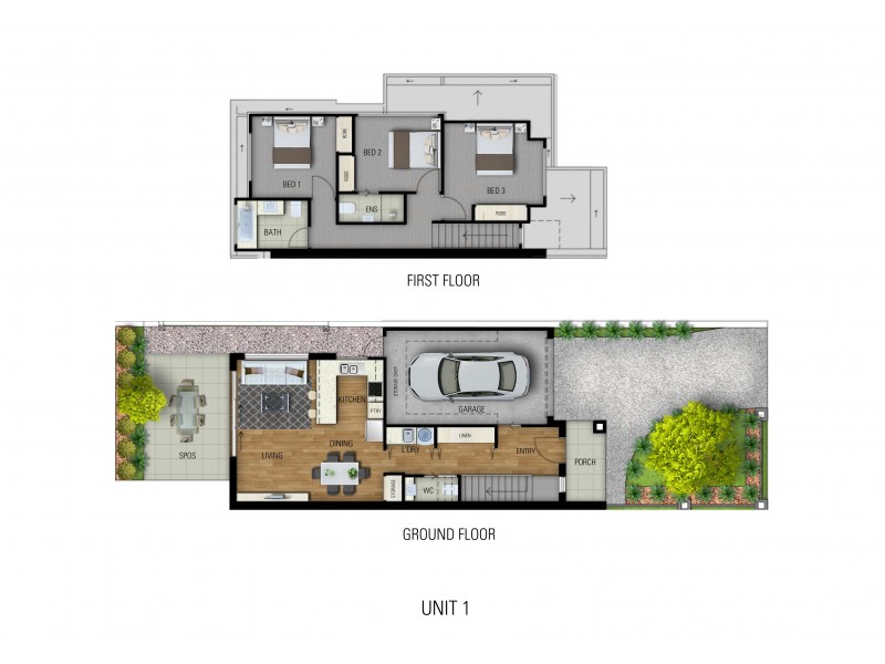 2/37 Bowes Avenue, Airport West VIC 3042 Floorplan