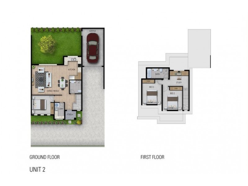 2/1 Merino Street, Reservoir VIC 3073 Floorplan