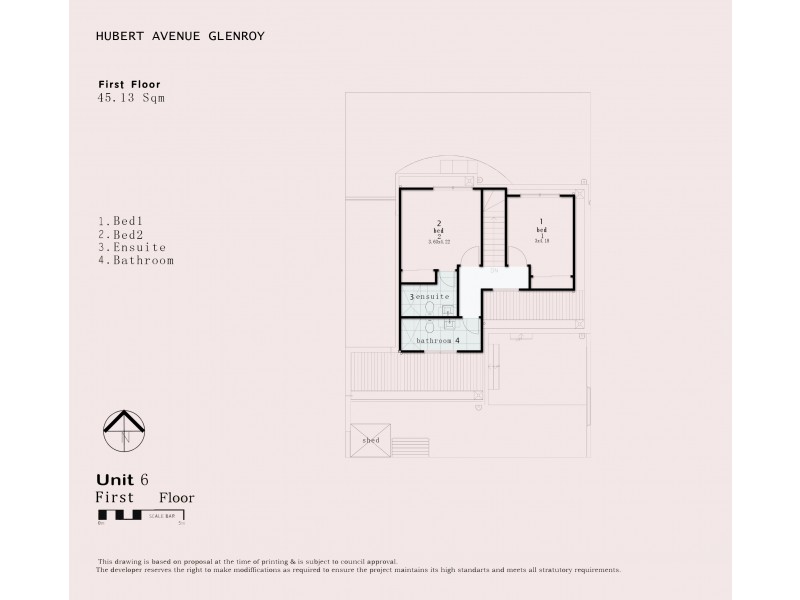 6/3-5 Hubert Avenue, Glenroy VIC 3046 Floorplan