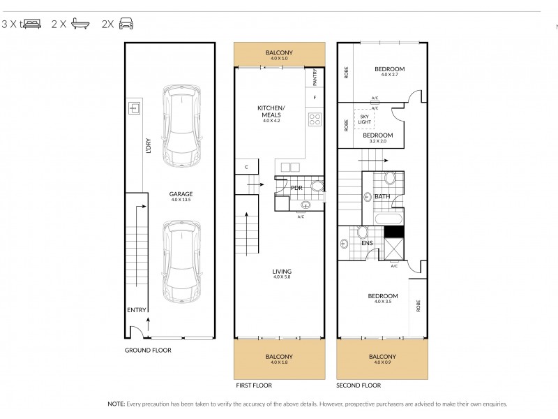 8/28 Breese Street, Brunswick VIC 3056 Floorplan